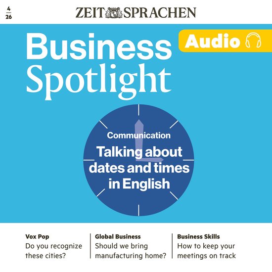 Business Englisch lernen Audio – Communication - cover