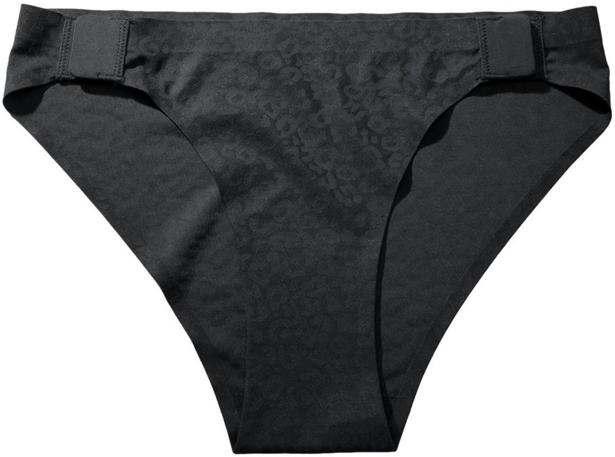 Next - Dames - Adaptive Animal Jacquard Knickers - Zwart