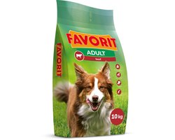 Favorit - Droog hondenvoer - Volwassen - Medium en Groot - Rund