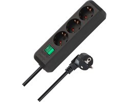 Brennenstuhl Eco-Line 3-voudig Stekkerdoos (verdeeldoos met schakelaar en 5m kabel)