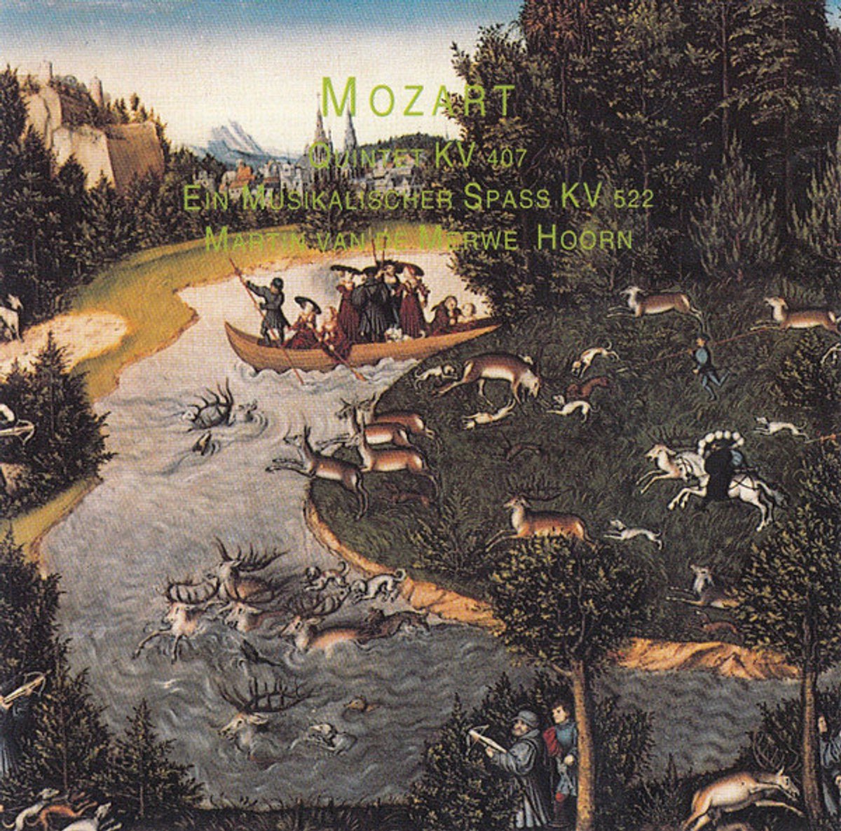 Mozart - Martin van de Merwe - Quintet KV 407 / Ein Musikalischer Spass KV 522 (CD)