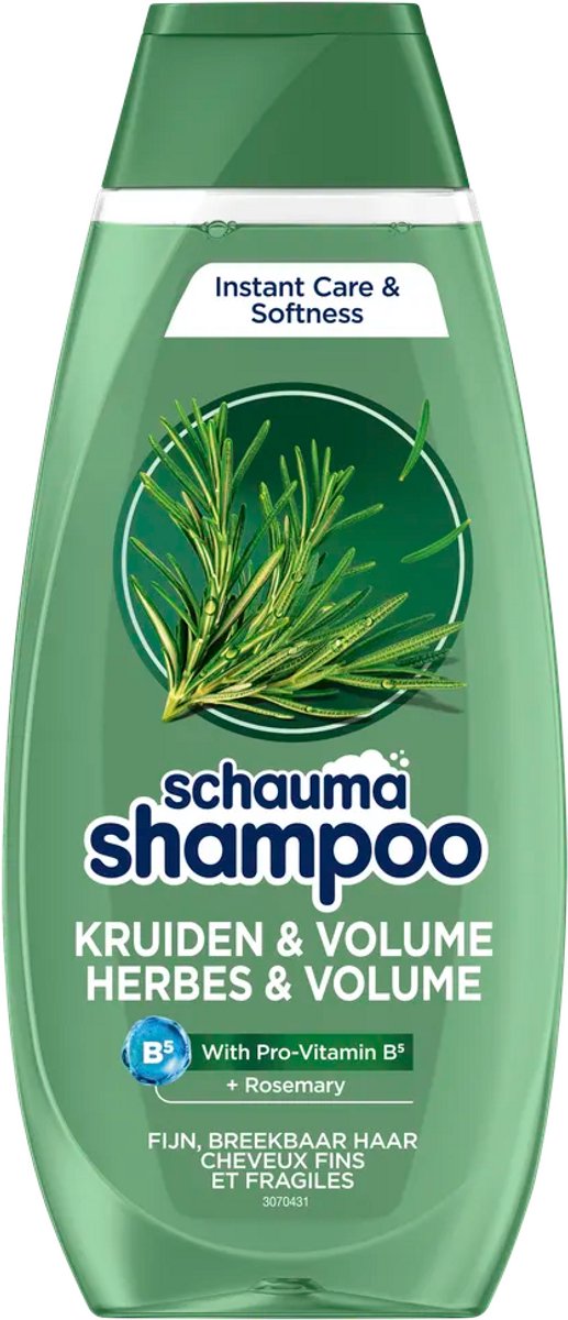 Schauma Shampoo Kruiden & Volume (400 ml)