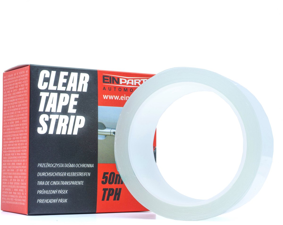 Einparts Beschermtape 50 Mm 5 M Voor Auto's En Motorfietsen Waterdicht