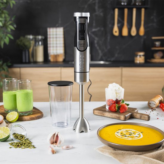 Ufesa Jupiter 1500 Staafmixer - 1500W - RVS Staafmixer - Turbofunctie - Ergonomische Grip - Zwart van Merkloos — afbeelding 5