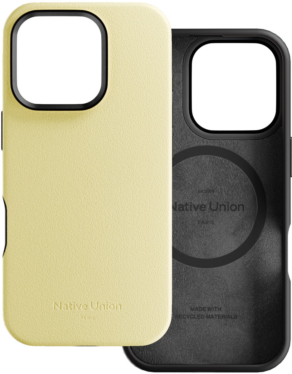 Native Union ACTIVE CASE FOR IPHONE 16 PRO LEMON