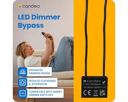 LED Dimmer Bypass - Stabilisator Module - Stabiele Verlichting - Verbetert LED Stabiliteit - 2.5 x 2 cm