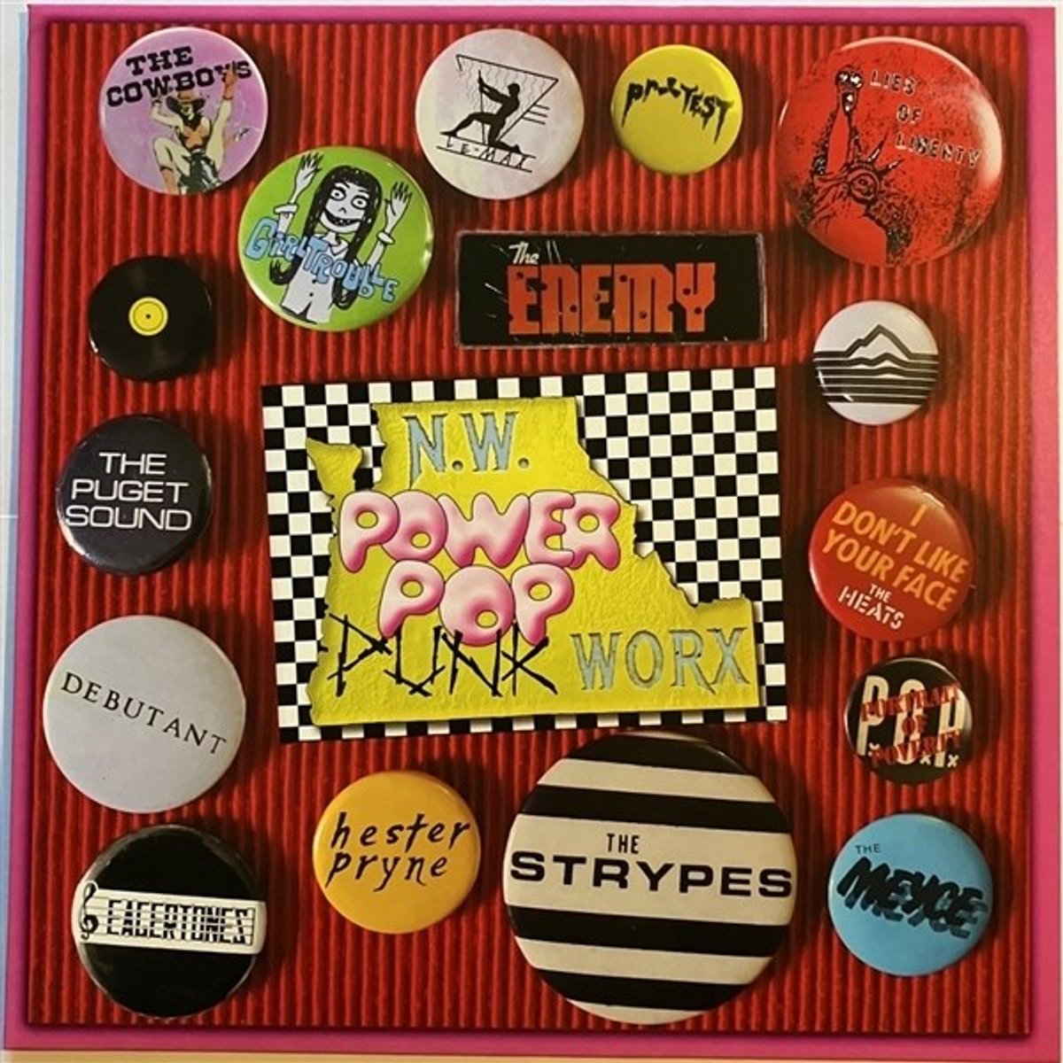Various Artists - NW Punk & Powerpop Vol. 1 (LP) (Coloured Vinyl)