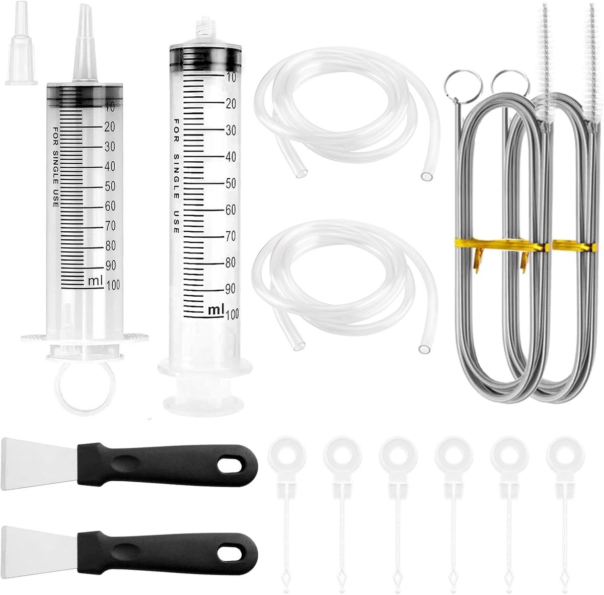 Koelkast Reinigingsset - Hulpmiddelen Set - Keuken Onderhoud - Herbruikbaar en Compleet - 22x21x4 cm