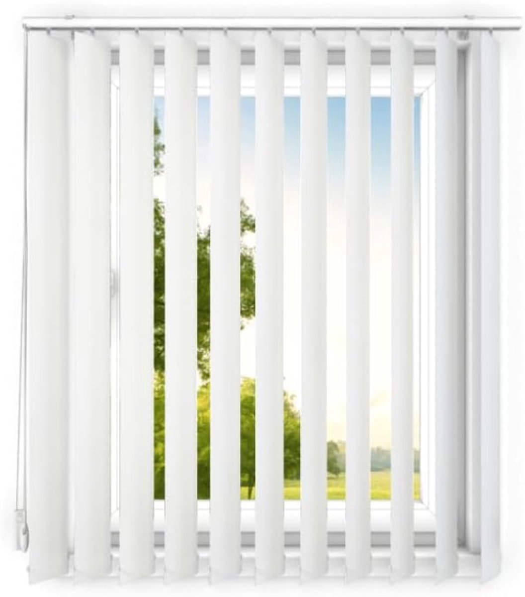 Verticale Lamellen - Verduisterende Raambekleding - Kantoor en Thuis - Stof Materiaal - 10
