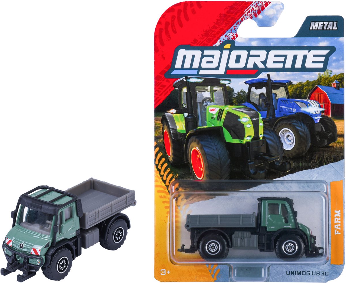 Mercedes Benz Unimog U530, groen/grijs (Farm Premium)