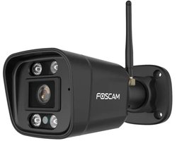 Foscam V8P Beveiligingscamera - 4K/8MP - Dual-band - WiFi - Camera met geluid- en lichtalarm - Zwart