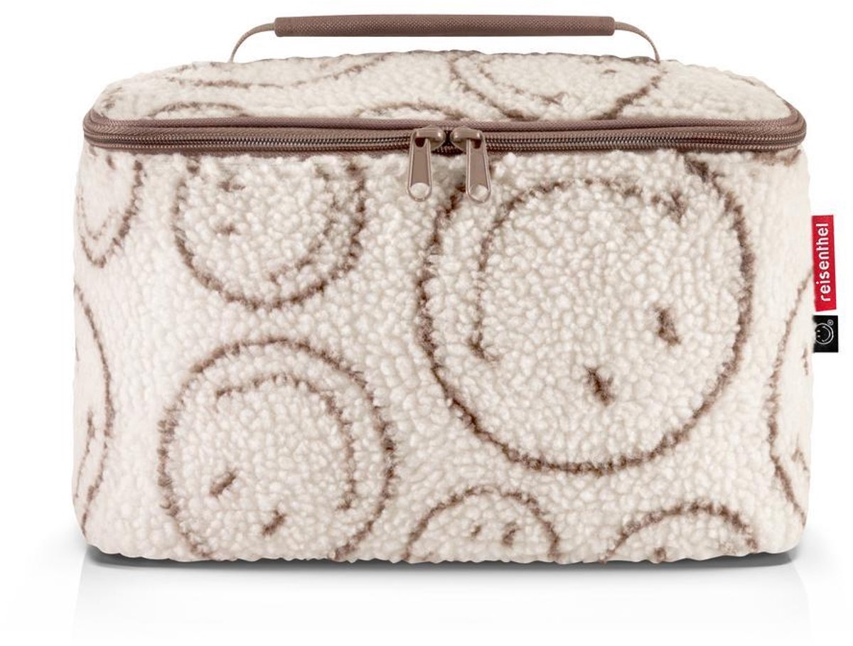 Reisenthel Cosmetic Case Toilettas - 4L - Smiley® Teddy Chocolate Beige