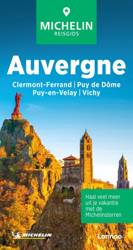 Michelin Reisgids Auvergne - cover