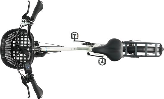 Elektrische Fiets TTGO C2 Pro - 250W Motor - 36V 18Ah Accu - Bereik 80-120km - 26" Banden Elektrische Stadsfiets - Shimano 7-Speed - 25km/u - Wit
