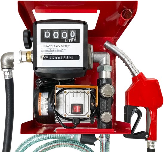 Diesel transferpomp 230V met automatisch pistool MW Tools POT22060A — afbeelding 5