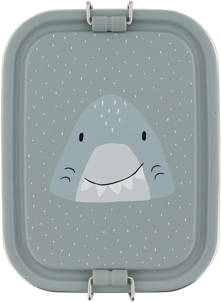 Kinder Lunchbox - Broodtrommel Roestvrij - Mee Naar School - Gemakkelijk Openen - 13 x 17 cm