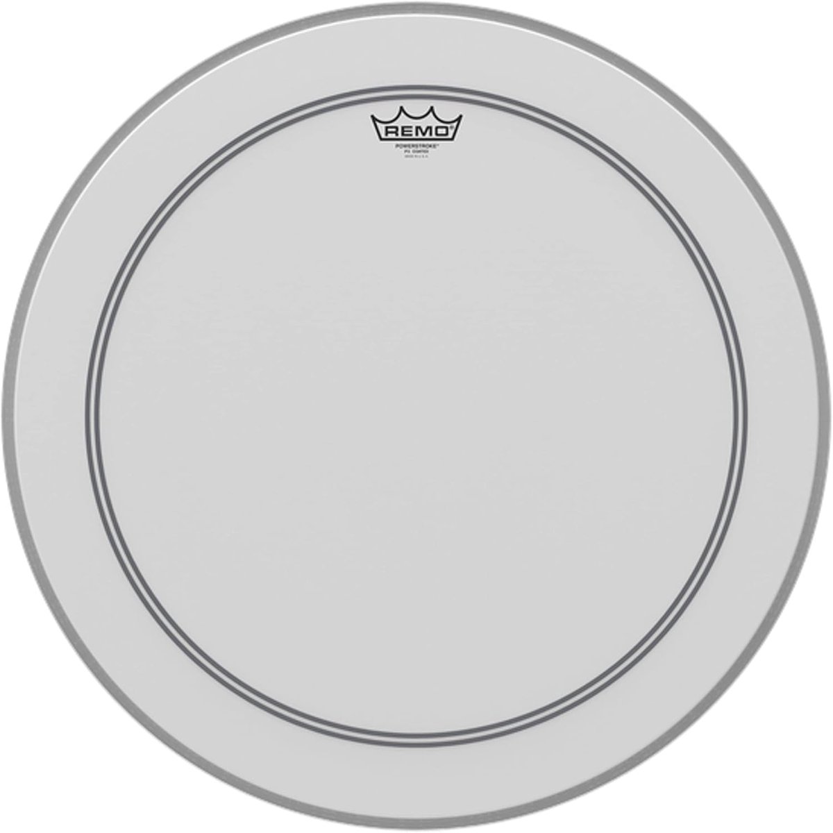 Drumvel - Basdrumvel - Muziek Maken - Gecoate Klank - 20 inch - Transparant