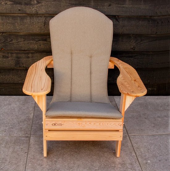 Extra dik groot rond stoelkussen voor buiten schommelstoelen en rotan