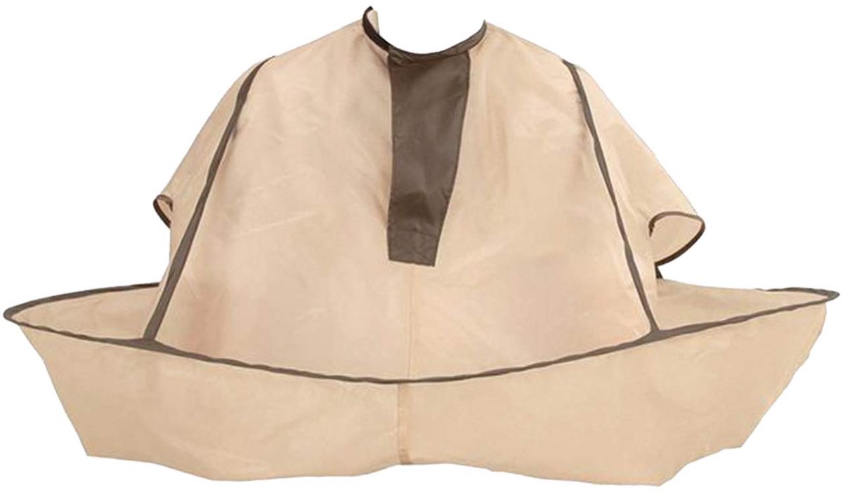 80cm Kappersmantel, kapperscape, paraplu, cape, kapperszaak, volwassen kleding, kaki-Belle's product