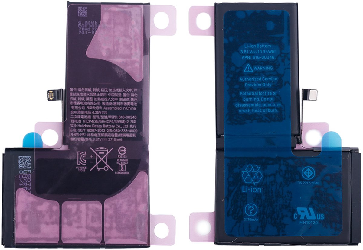 VOOR IPHONE 14 PRO - BATTERIJ BATTERIE PILE BATTERY + FREE STICKERS + FREE TOOLKIT