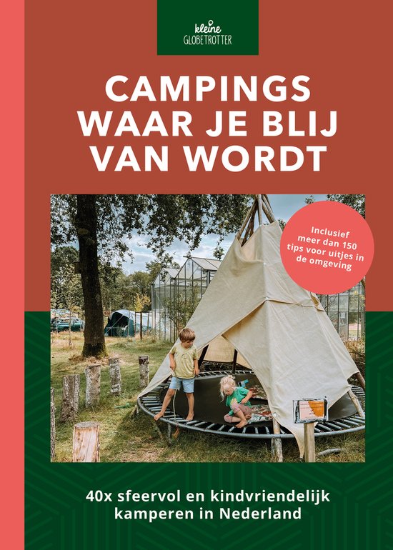 Campings waar je blij van wordt - cover