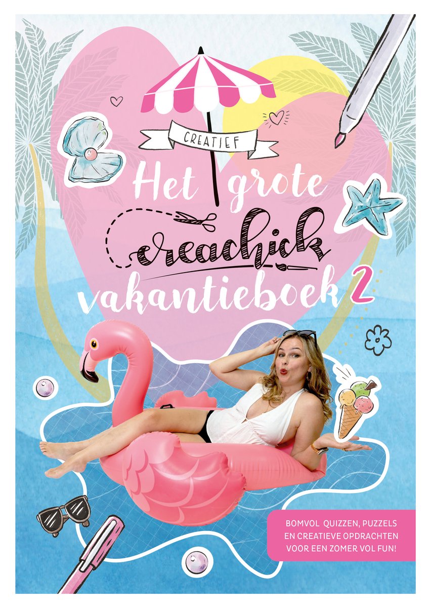 Omslag van Het grote CreaChick vakantieboek 2