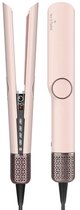 Ace & Taylor AirStraight PrecisionAir - 2 in 1 Stijltang & Föhn - Wet-to-Dry Airstraightner - Haardroger - Lucht Stijltang - Haarstyler - Coldshot - 80℃ t/m 160℃ - Premium Dupe - Geschikt voor alle haartypes - Pink Quartz (AS230)