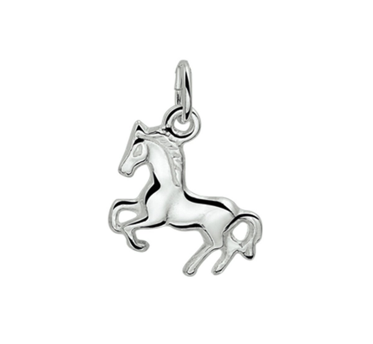 925 zilveren kinder oorbellen paard - Atelier Albertine