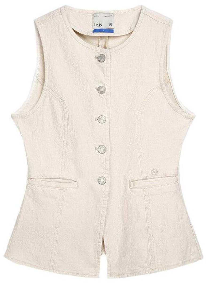 LTB Gilet Diora 61278 16232 56119 Nissa Wash Dames Maat - XS