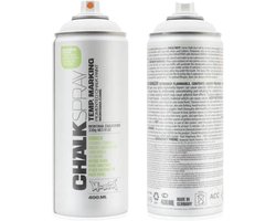 Montana CHALK - Krijtverf WIT spuitbus 400ml