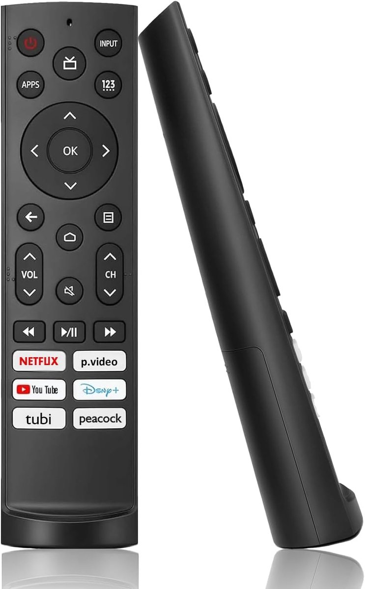 Universele Afstandsbediening - TV Bediening - Smart TV Bediening - Geen Installatie Nodig - 16.7 x 4.2 x 2.6 cm