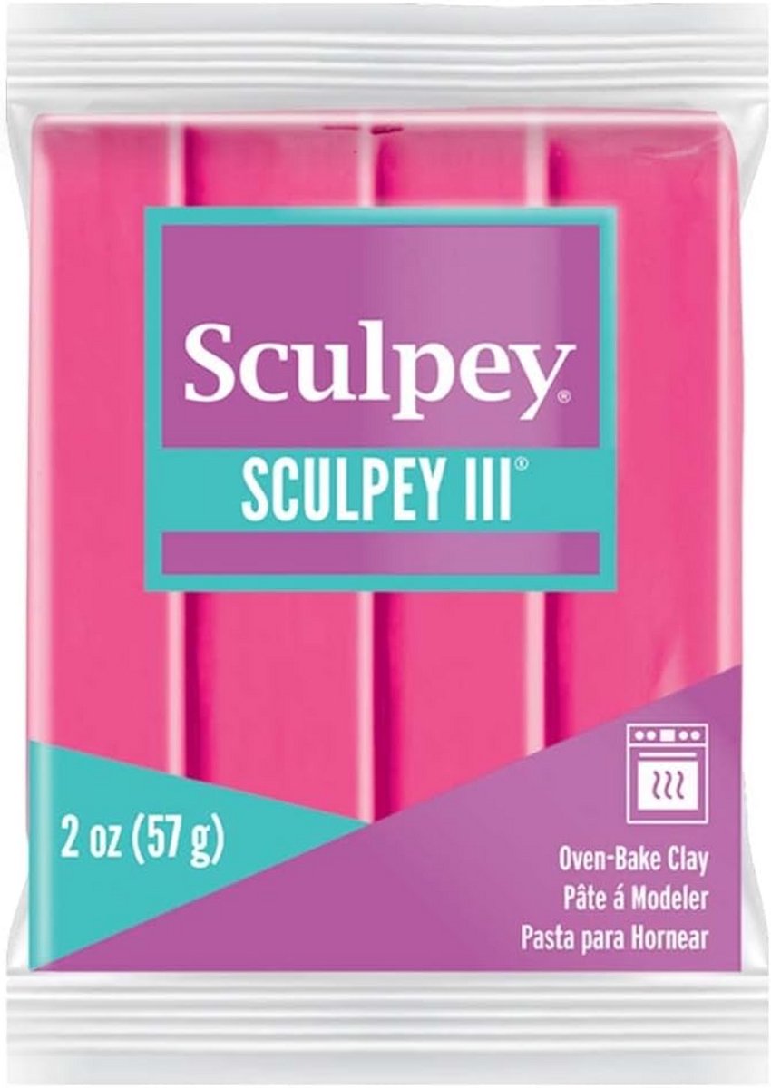 Polymeer Klei - Oven Klei - Creatief Knutselen - Droogt Niet Uit - 56 Gram - Candy Roze