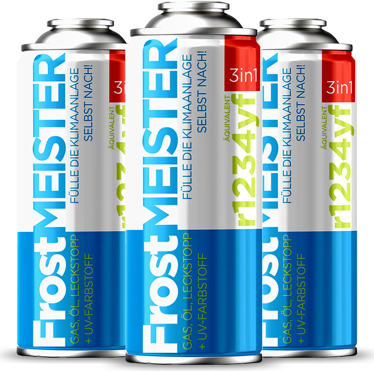 Frostmeister - Airconditioning Servicemiddel - 3w1 - 400ml - R134a
