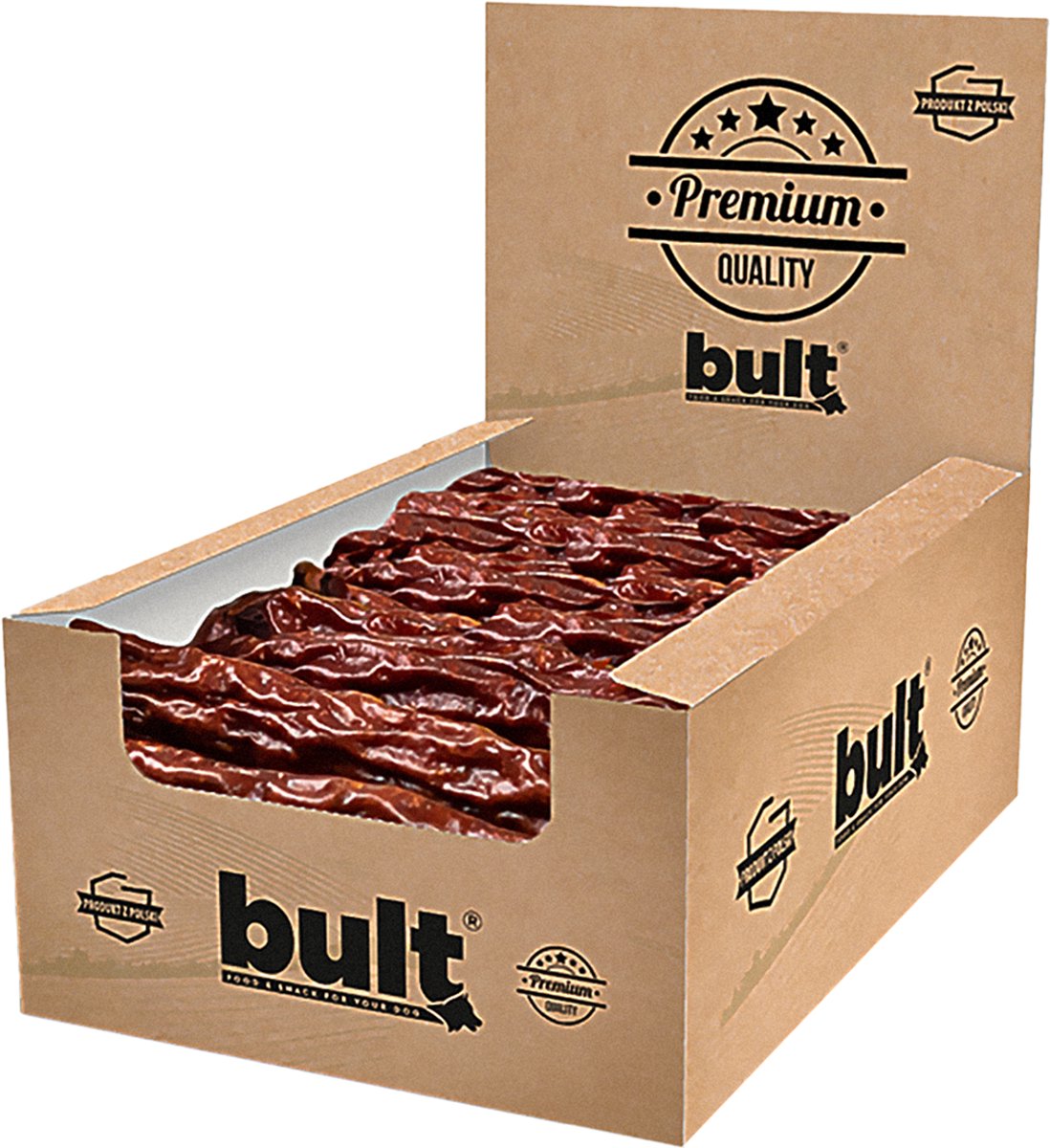 Bult - Serie - Hondensnack - Woordenvrije Kiełbaski - 40 Stuks