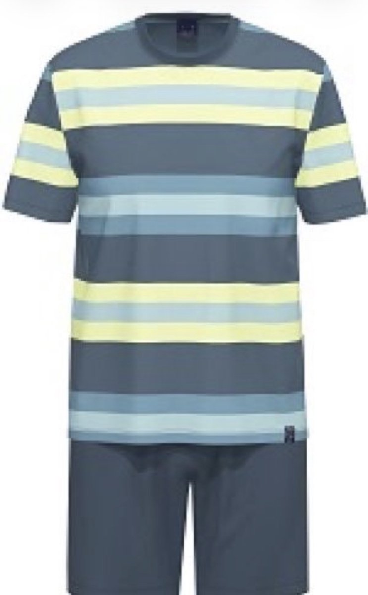 Ammann-herenpyjama korte broek-31248-S