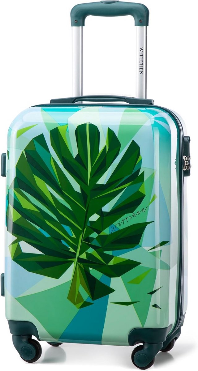 Kleine Koffer - Handbagage Koffer - Reizen - Lichtgewicht ABS Polycarbonaat - Voldoet aan Cabine-eisen - Veelkleurig