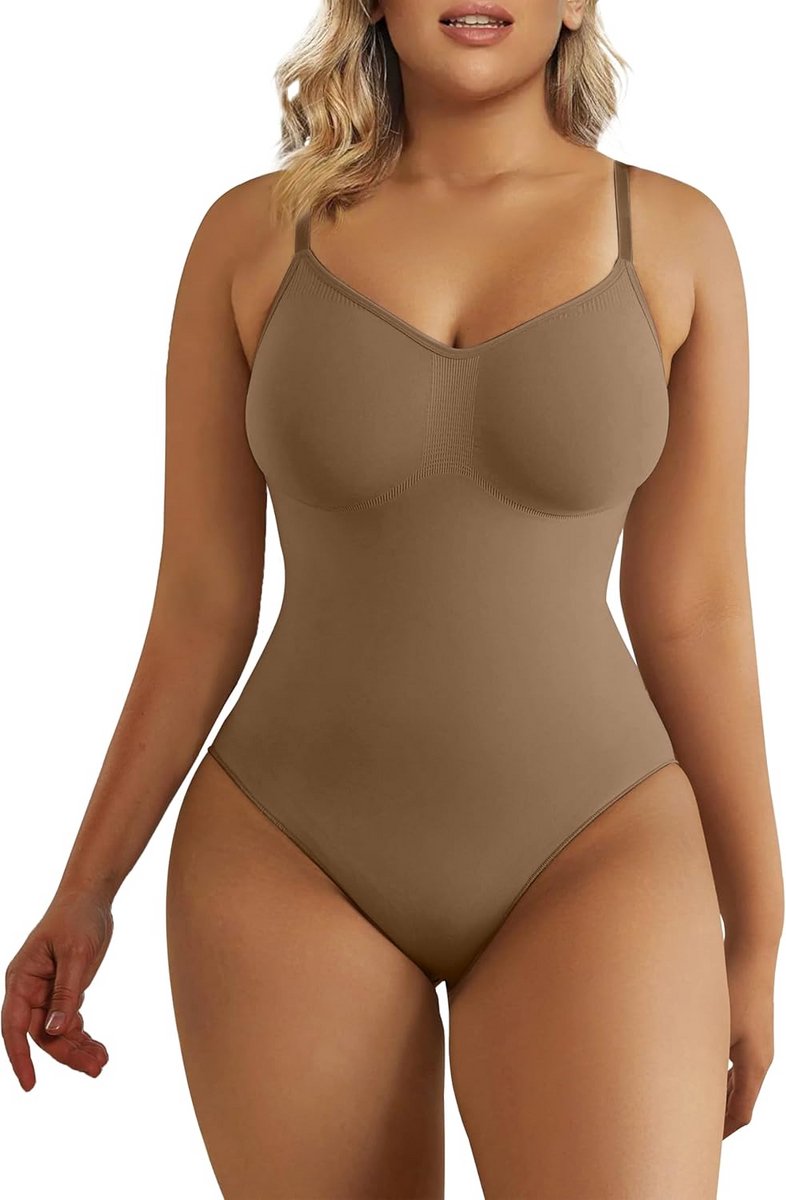 Vormende Bodysuit voor Dames met Buikversteviging en Verstelbare Bandjes
