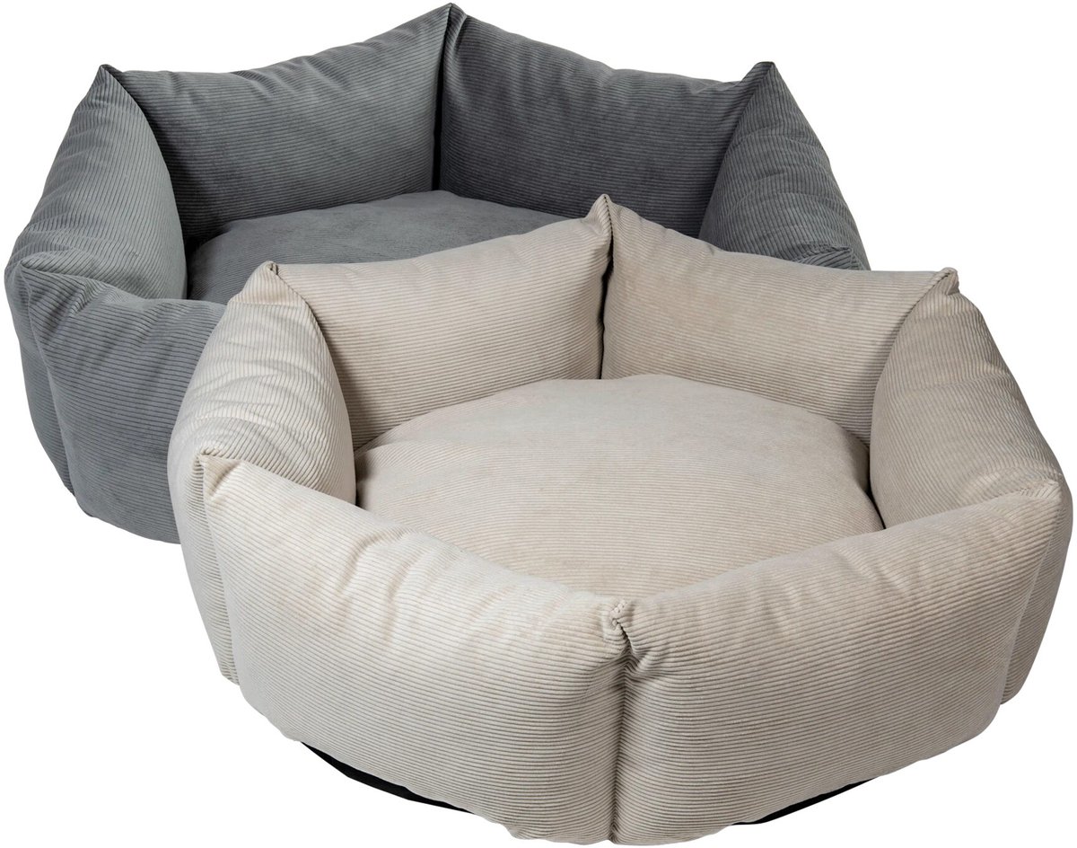 Animal Boulevard Ab10155 - Manden En Kussens - Hond - Ab Hexagon Mand Asgrijs-xl 110x110x34cm - Maat: Xl