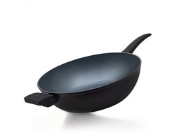 BE Living Wokpan - Ø 32 cm - Keramisch - Inductie Pan - PFAS Vrij Anti Aanbak - Delight Series