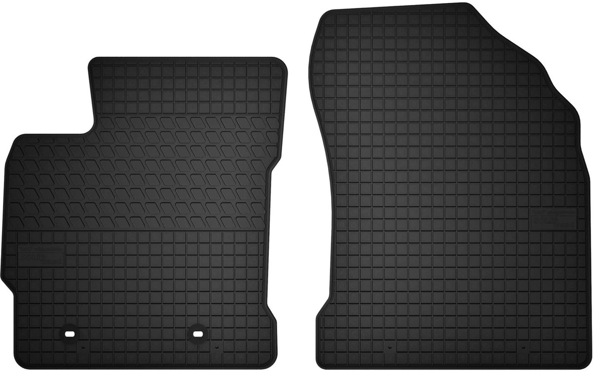 Wielganizator SolidTread - Rubber Autovloermatten - Voor Toyota Auris I - 2006-2012 - Zwart