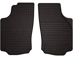Wielganizator SolidPRO Serie - Rubber Auto Vloermatten - Opel Corsa C - Op Maat - Zwart