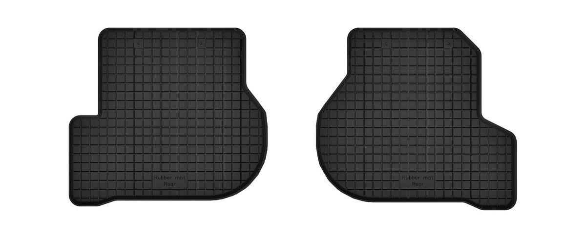 Wielganizator - Rubber Automatten - Volkswagen Golf V - 2 Stuks - Antislip - Weersbestendig