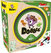 Asmodee Dobble kaartspel Dinosaurs - reactiespel voor kinderen en familie.