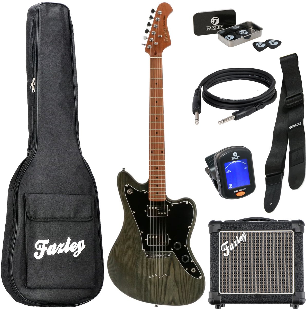 Fazley Outlaw Series Maverick Plus HH Black starterset