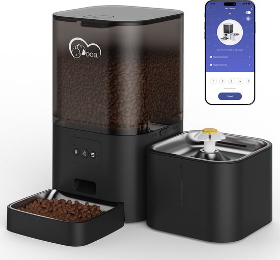 Chengdu Tops Automatische Kattenvoeder- en Waterdispenser