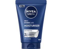 NIVEA MEN Hydrocare Gezichtscrème XXL – Hydraterende Crème - Moisturizer – Normale & Gevoelige Huid…