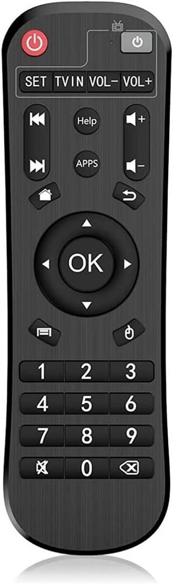 Universele Vervangende Afstandsbediening voor Diverse Android TV Boxen