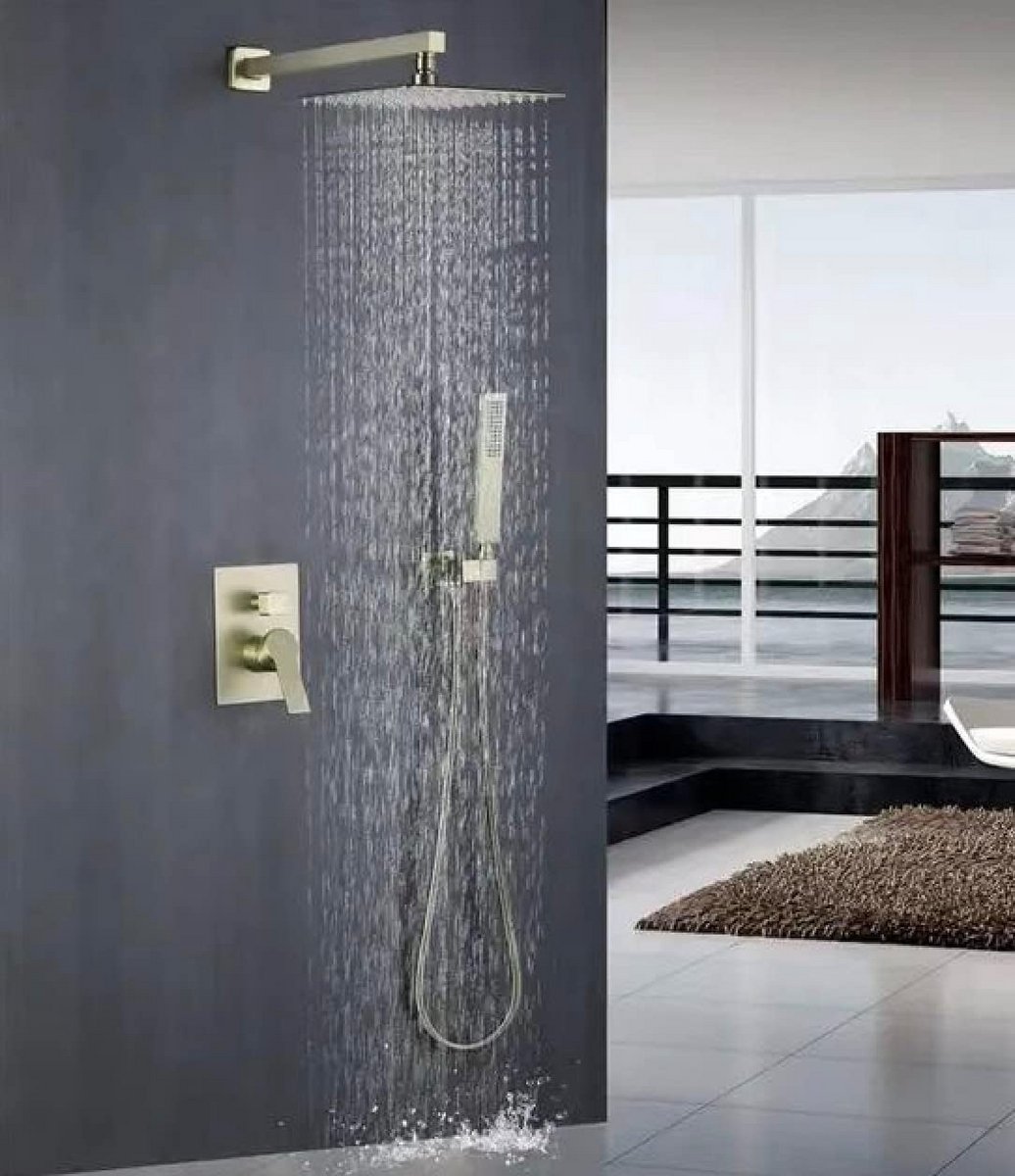Doucheset met 2 Functies: Straal- en Handdouche