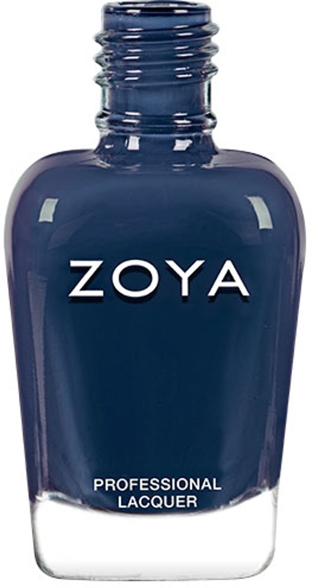 Zoya - Elliot - Vegan Nagellak - Donker Pauwblauw met Crème Finish 15ml