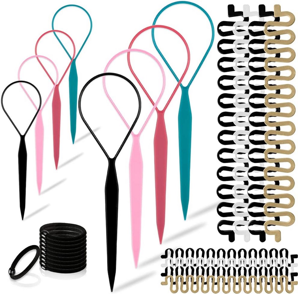 Haar Styling Gereedschap Set voor Vlechten en Complexe Kapsels